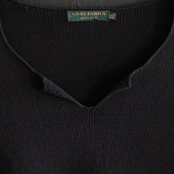 GAELTARRRA IRELAND Lightweight V Neck 3/4 Sleeve Sweater XL - Picture 3 of 6